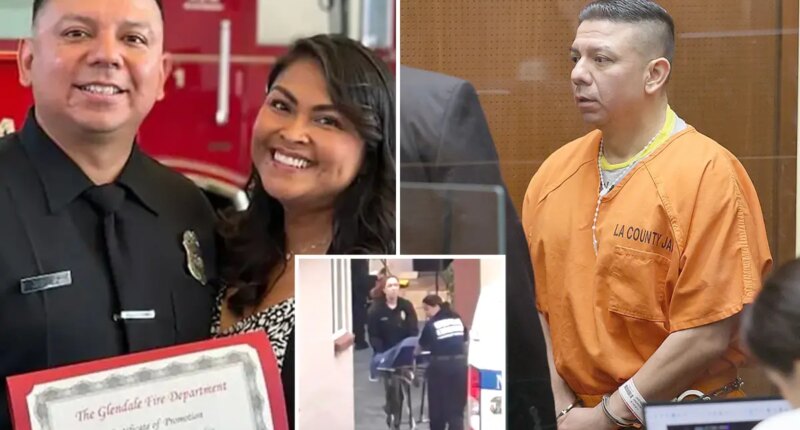 Gruesome court testimony details Glendale firefighterâs murder of wife